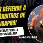 Miguel Ángel Loor responde a críticas sobre arbitraje y VAR en LigaPro