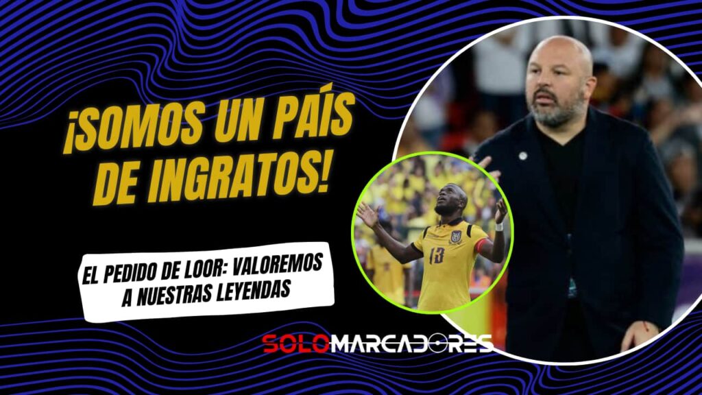 Miguel Ángel Loor y su fuerte reflexión sobre Enner Valencia: “En Ecuador somos un país de ingratos”