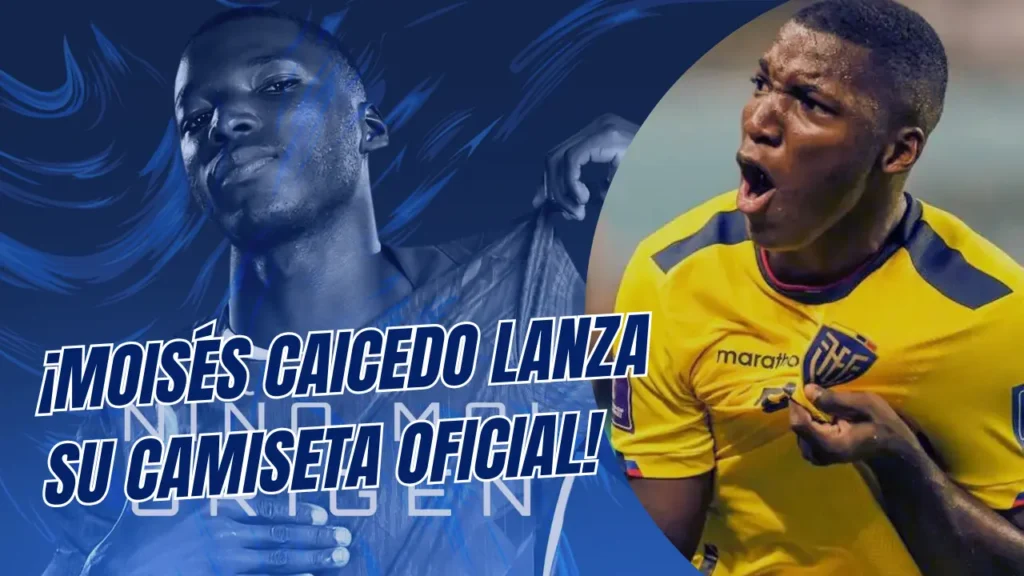 Moisés Caicedo hace historia fuera de la cancha