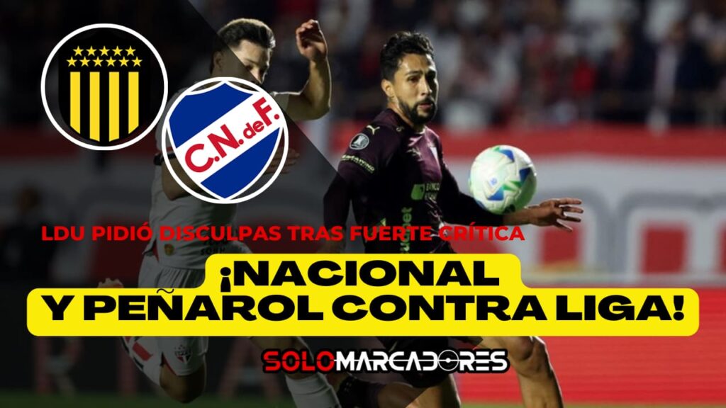 Polémica: Nacional y Peñarol rechazaron publicación de Liga de Quito tras triunfo en el Morumbí