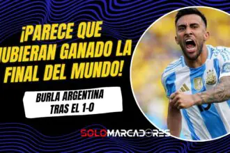 Nicolás González se burla de Ecuador tras la derrota de Argentina en Guayaquil