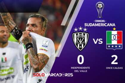 Dayro Moreno marcó doblete y Once Caldas venció a Independiente del Valle en la Copa Sudamericana