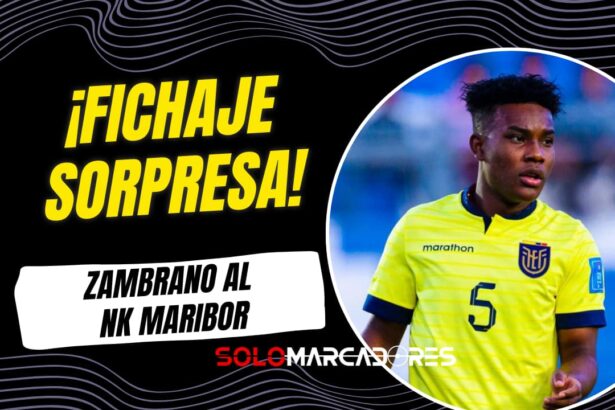 Óscar Zambrano inicia nueva etapa en el fútbol de Eslovenia con el NK Maribor