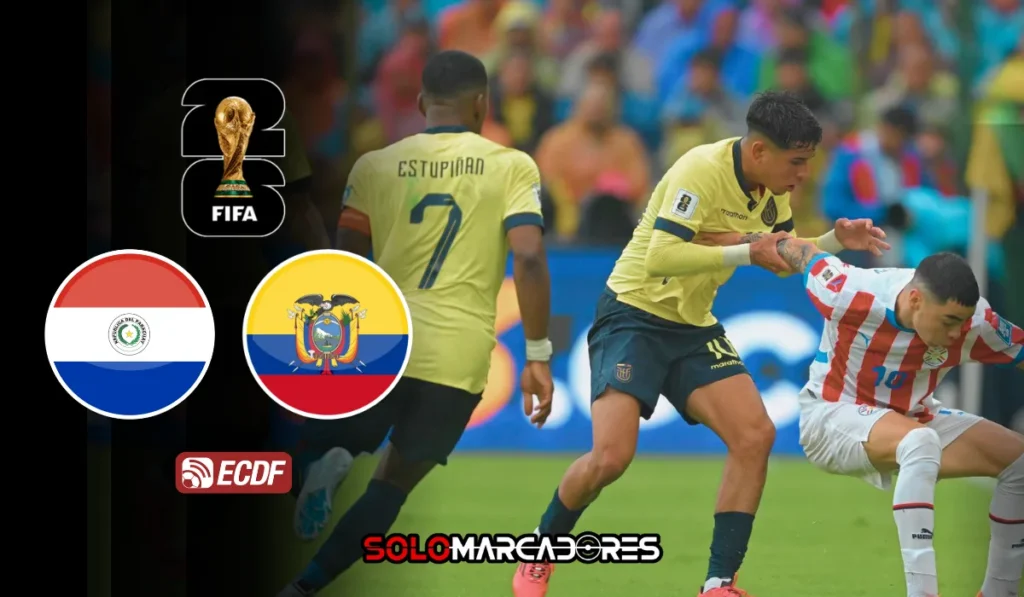 Paraguay vs Ecuador hora canal EN VIVO