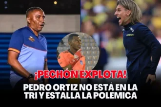 Pedro Ortiz estar en La Tri