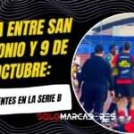 Pelea en la Serie B: fútbol ecuatoriano manchado por disturbios en San Antonio vs 9 de Octubre