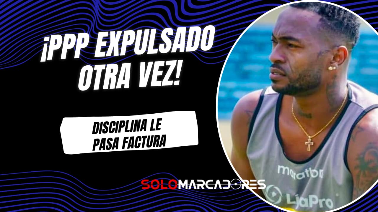 Pedro Pablo Perlaza vuelve a quedar fuera: Liga de Portoviejo lo separa por indisciplina