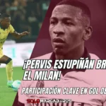 ¡Pervis Estupiñán empieza a brillar en el Milan! Su participación clave en el gol ante Udinese ilusiona a todo Ecuador 3 Pervis Estupiñán participa en un gol