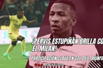 Pervis Estupiñán participa en un gol
