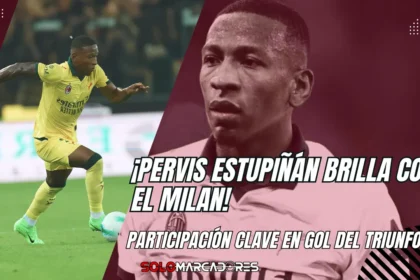 Pervis Estupiñán participa en un gol