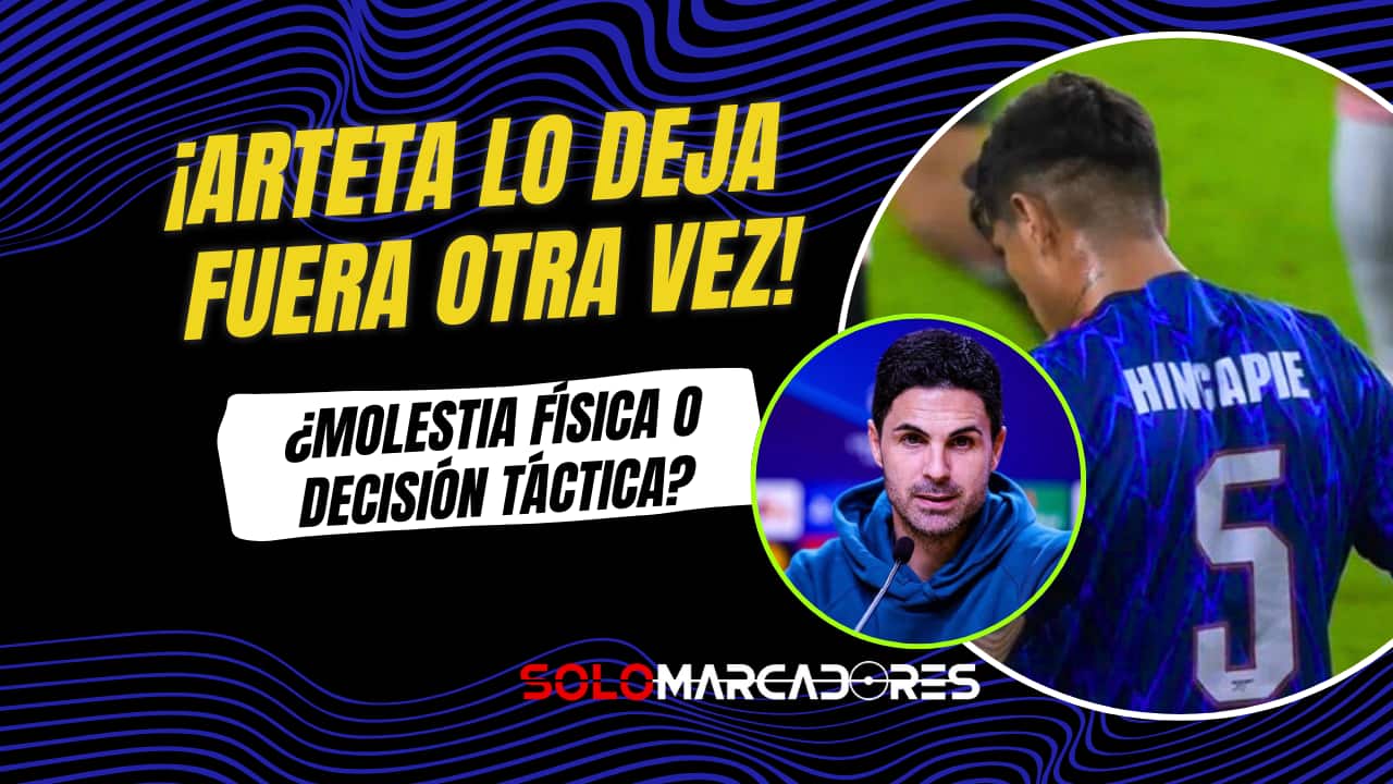 ¿Por qué Piero Hincapié no fue convocado en Arsenal vs Newcastle por Premier League?