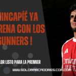Piero Hincapié ya entrena con Arsenal y podría debutar en Premier League