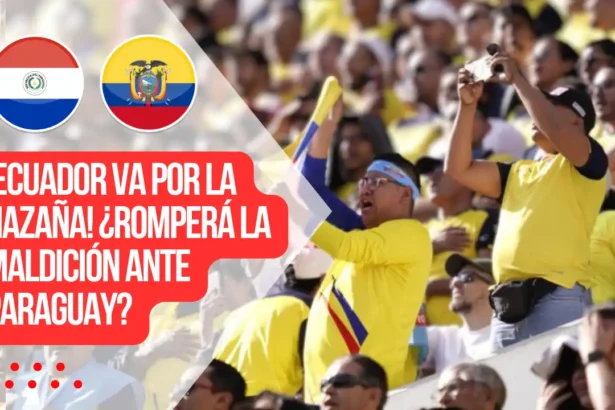 Podrá Ecuador romper la maldición en Paraguay