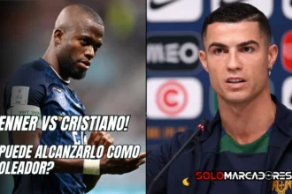 Puede Enner Valencia alcanzar a Cristiano Ronaldo como goleador histórico