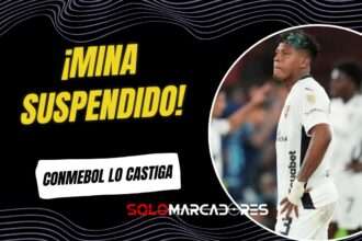 Richard Mina recibió sanción de Conmebol: ¿Qué partido se perderá con Liga de Quito?