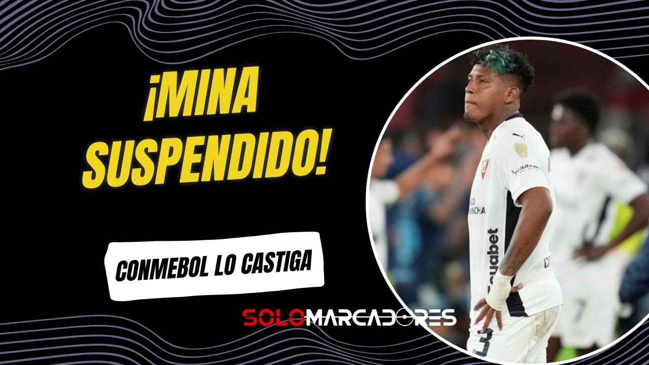 Richard Mina recibió sanción de Conmebol: ¿Qué partido se perderá con Liga de Quito?