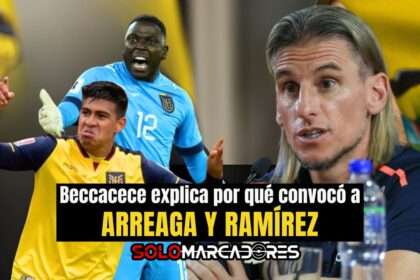 ¡Sebastián Beccacece rompe el silencio sobre la convocatoria de Arreaga y Ramírez en la Selección!