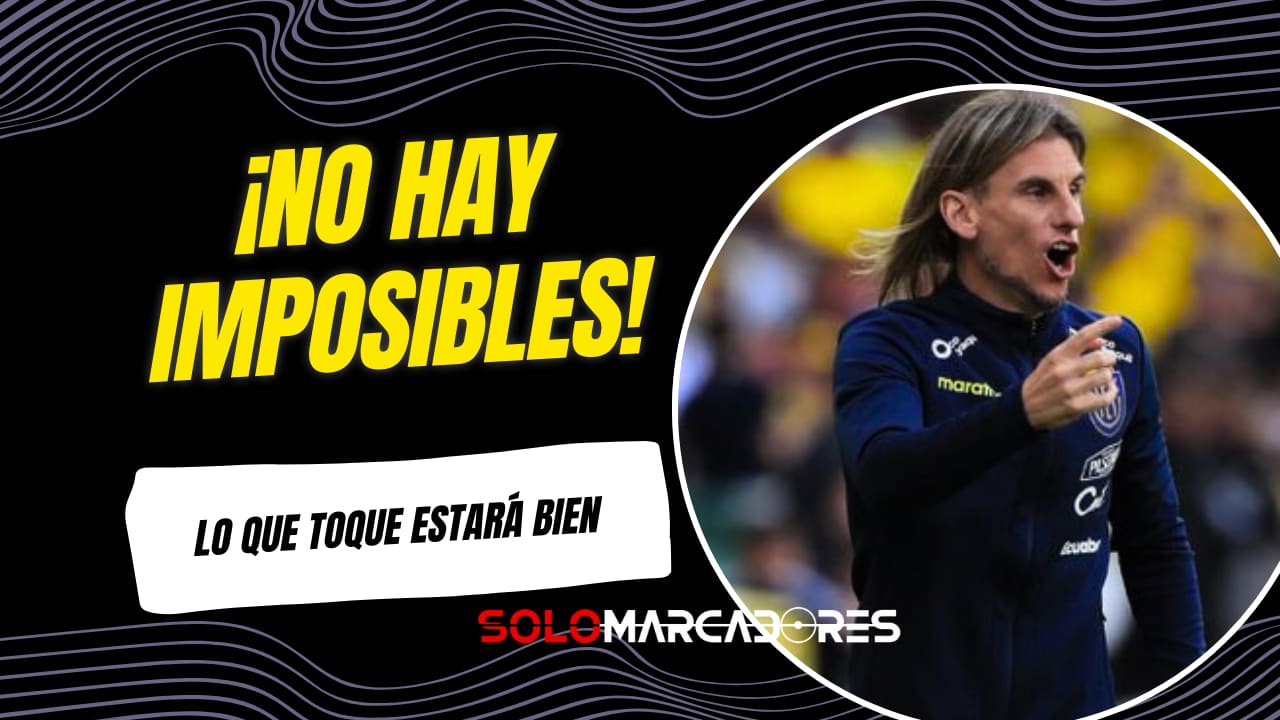 Sebastián Beccacece y el sorteo del Mundial: “No existen imposibles, todo desafío se puede afrontar”