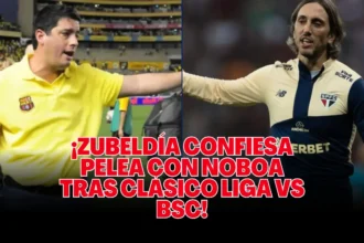 Zubeldía confiesa PELEA con Noboa