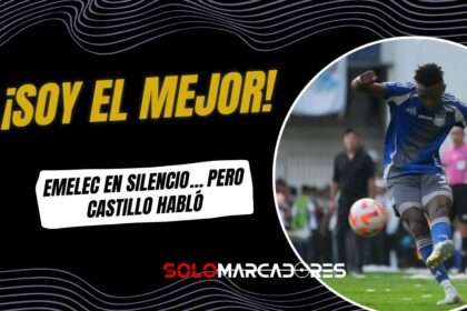 La llamativa frase de Luis Castillo luego de la goleada sufrida de Emelec ante Barcelona en el Clásico del Astillero