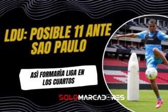 Liga de Quito vs Sao Paulo: la posible alineación de LDU para la Libertadores