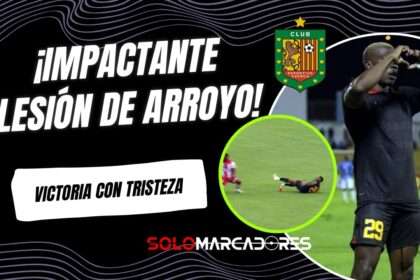 Grave lesión de Luis Arroyo en Deportivo Cuenca: fractura en el triunfo ante Técnico Universitario