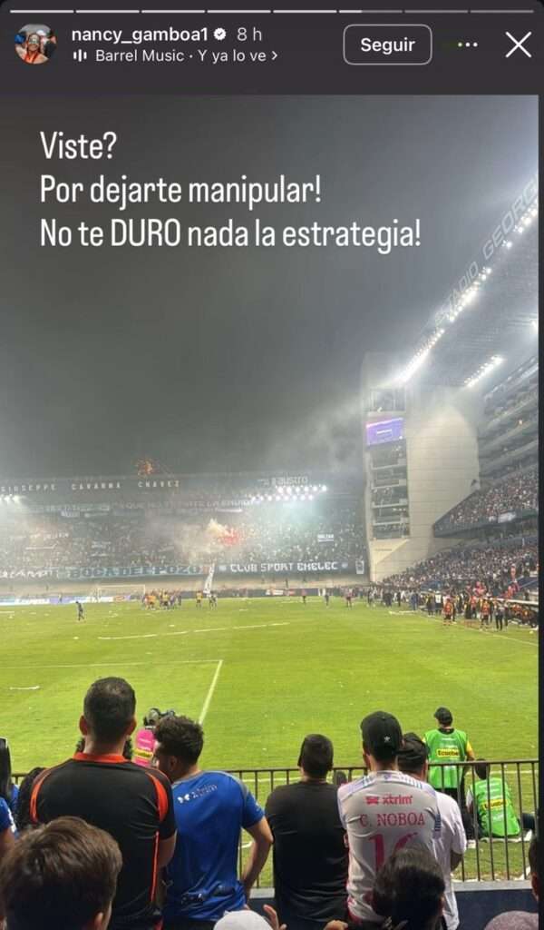 Luis Barrezueta acusa a Diogo Bagüí 