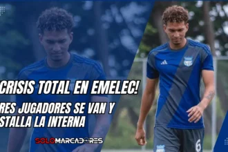 3 jugadores se van de Emelec