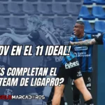 ¡Dominio absoluto! El 11 ideal de LigaPro lo lidera Independiente del Valle 3 5 de IDV en el 11 ideal