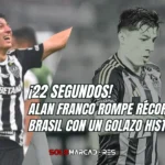 ¡Golazo! Alan Franco marca el gol más rápido del Brasileirao y deja en alto al fútbol ecuatoriano 4 Alan Franco marca el gol más rápido del Brasileirao