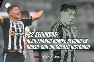 Alan Franco marca el gol más rápido del Brasileirao
