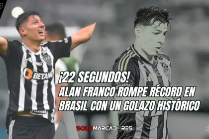 Alan Franco marca el gol más rápido del Brasileirao