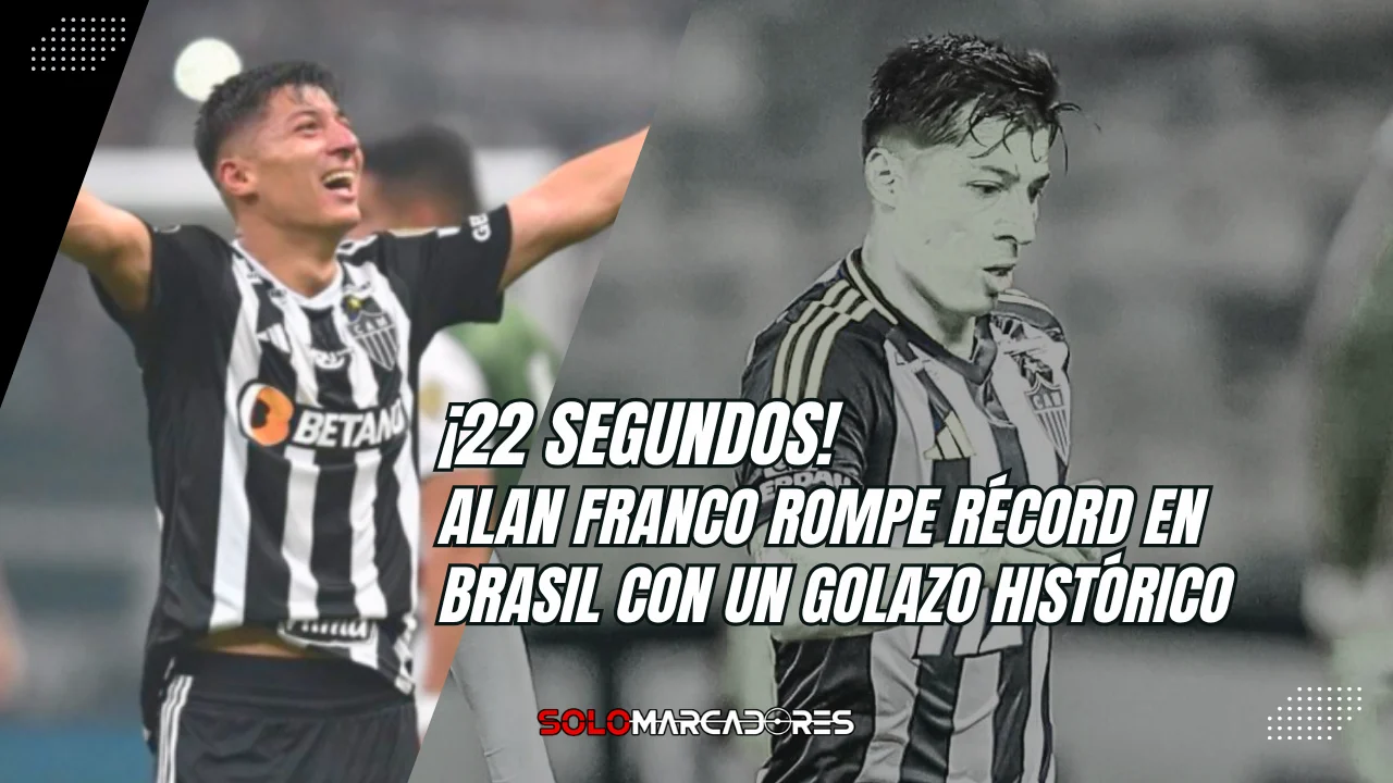 Alan Franco marca el gol más rápido del Brasileirao