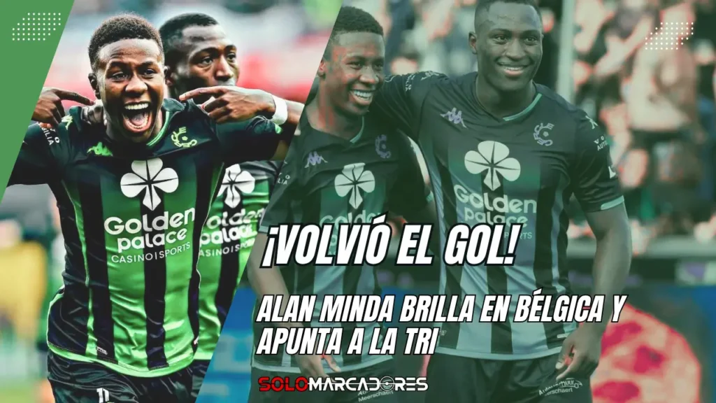 Alan Minda volvió al gol en Bélgica