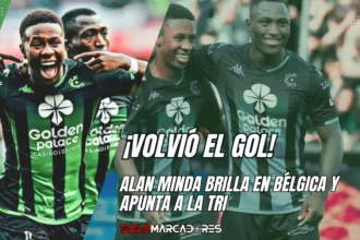 Alan Minda volvió al gol en Bélgica