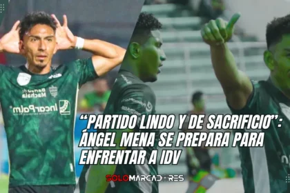 Ángel Mena se prepara para enfrentar a Independiente del Valle