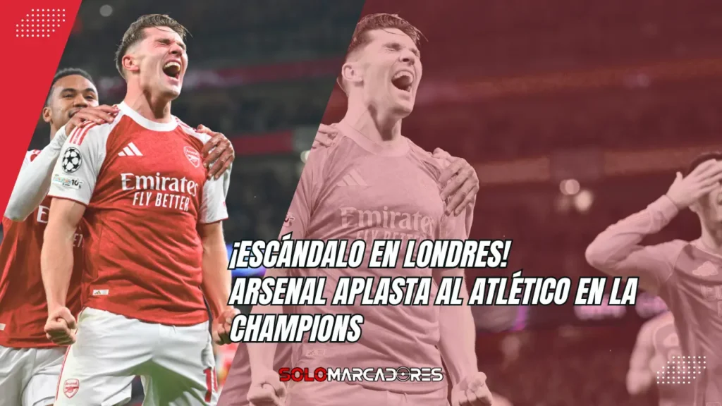 Arsenal aplasta al Atlético