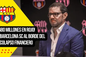 Barcelona SC podría alcanzar un déficit