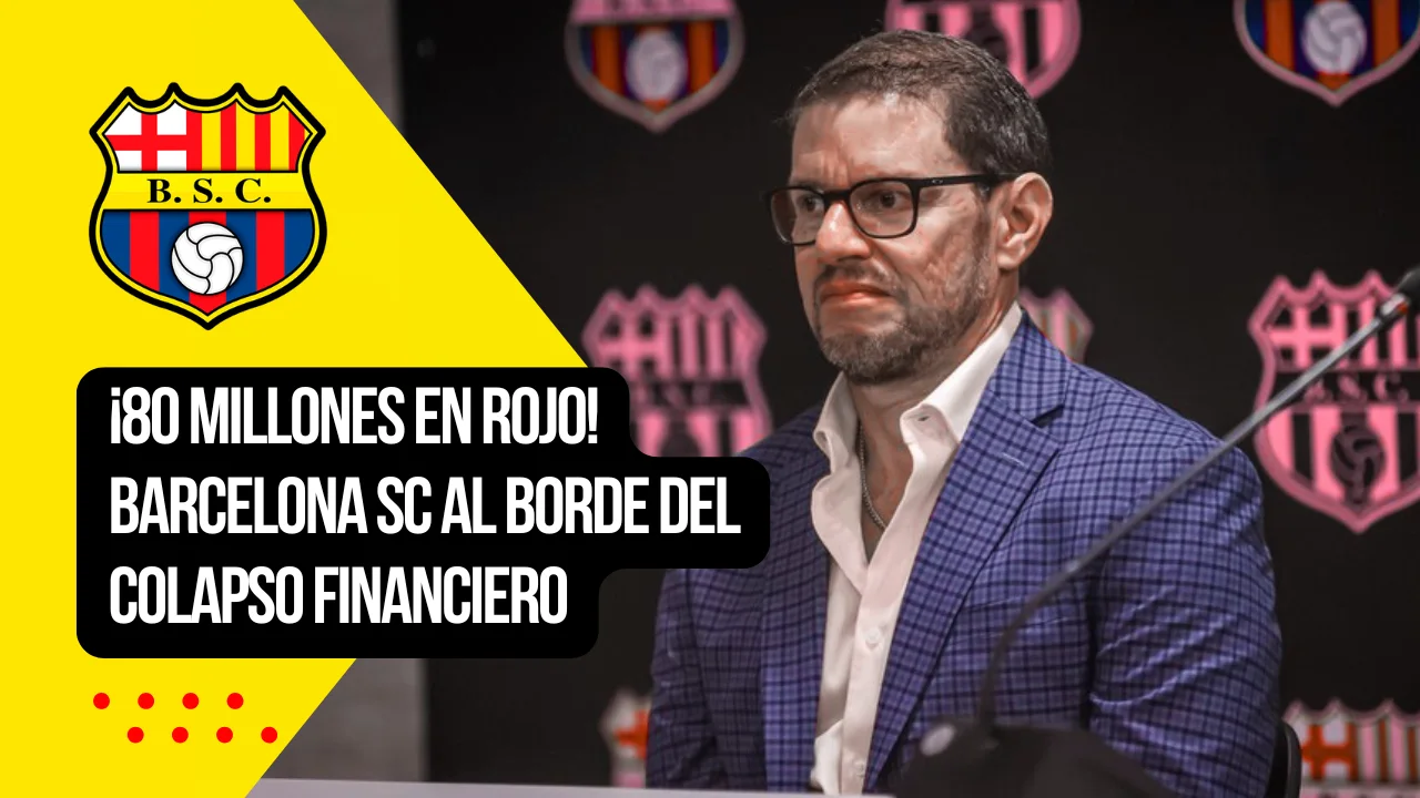 Barcelona SC podría alcanzar un déficit