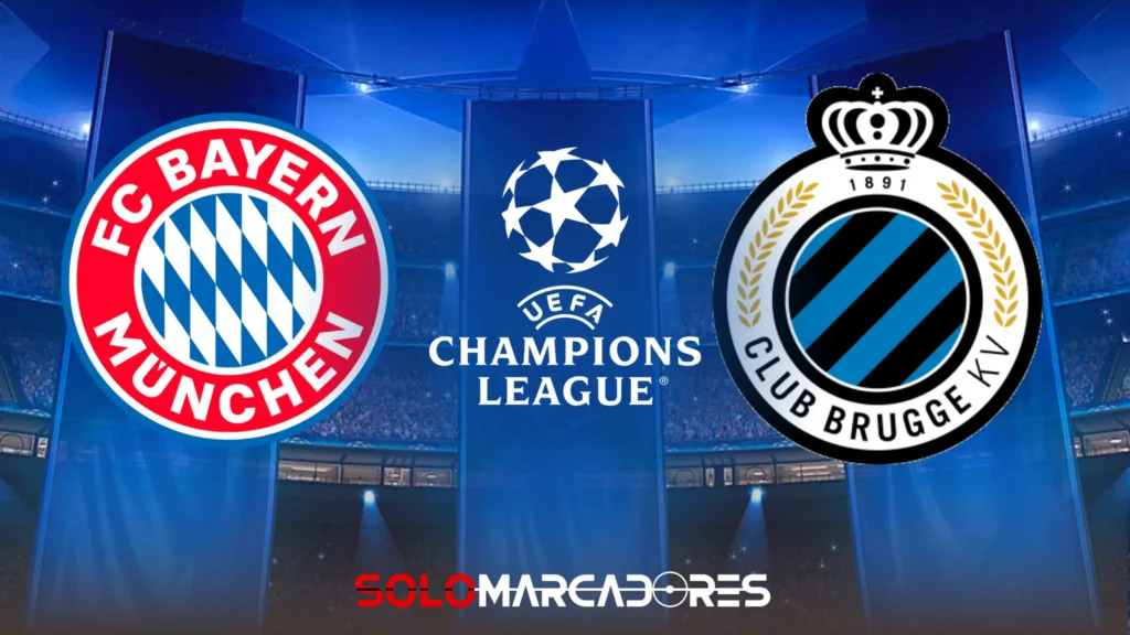 Bayern Múnich vs Club Brujas hora y dónde verlo EN VIVO