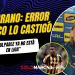 Beccacece reveló el motivo del castigo a Óscar Zambrano y apuntó a un error médico en LDU