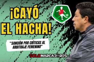 CONMEBOL castiga a Paúl Vélez por críticas al arbitraje femenino