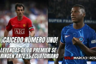 Caicedo es el número uno! Leyendas del Manchester United