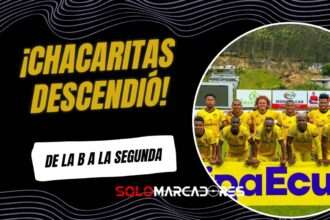 ¡Confirmado! Chacaritas desciende a Segunda Categoría
