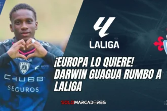 Darwin Guagua estaría cerca fichar por el Celta de Vigo de LaLiga