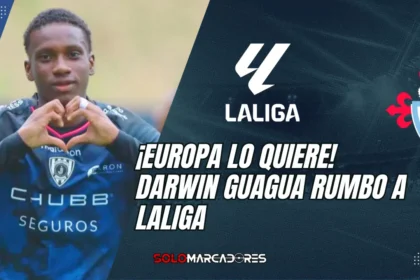 Darwin Guagua estaría cerca fichar por el Celta de Vigo de LaLiga