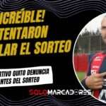 Deportivo Quito denuncia intento de amaño antes del sorteo de Segunda Categoría