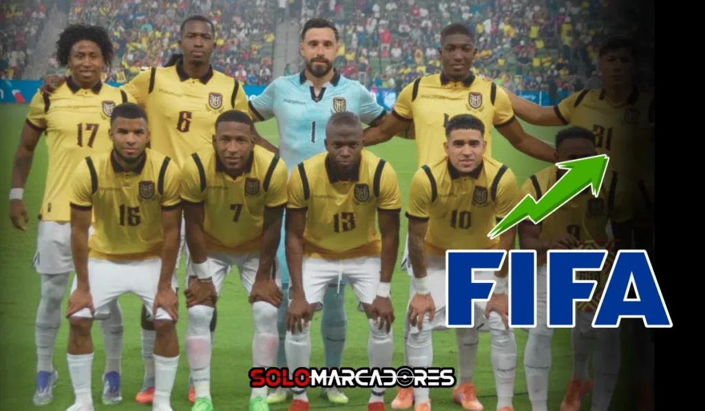 Ecuador mantiene el pulso en el Ranking FIFA