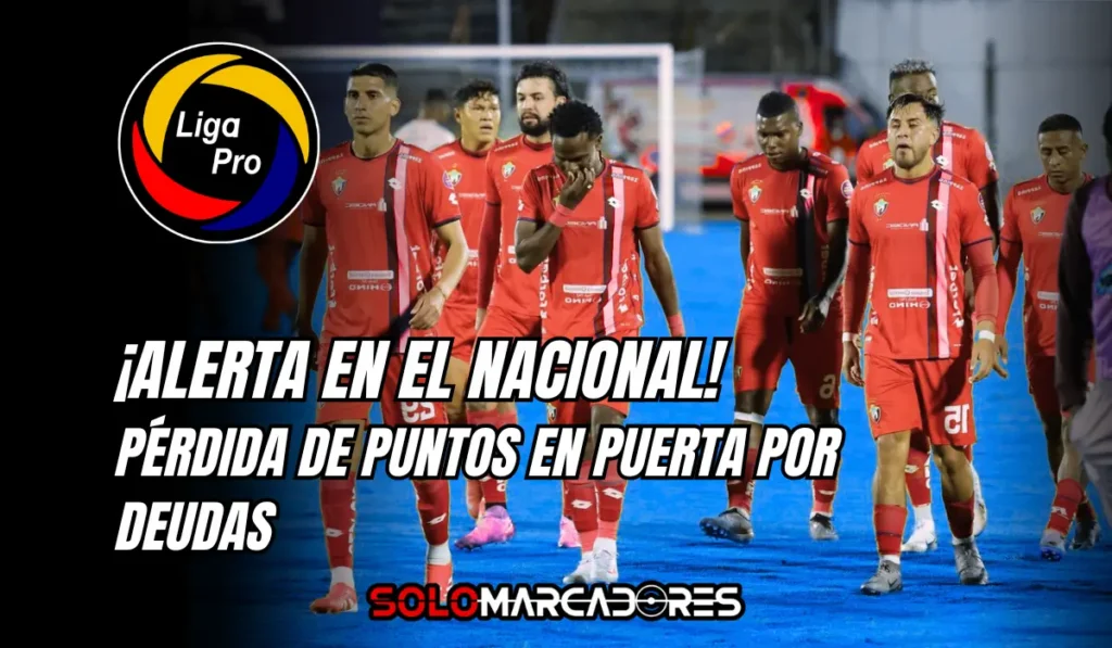 ¡EMELEC EN LLAMAS! Jugadores se plantan por sueldos y el presidente lanza una amenaza 2 El Nacional podría perder puntos por deudas