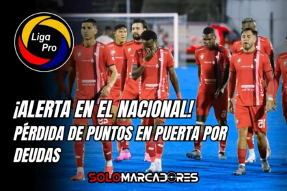 El Nacional podría perder puntos por deudas